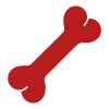 red dog bone icon for pet lovers and training tips 5 essential items